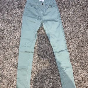 Green forever 21 jeans